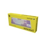 Клавиатура Hator Rockfall 2 Mecha TKL Orange White (HTK-521)