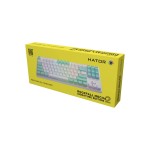 Клавиатура Hator Rockfall 2 Mecha TKL Orange White (HTK-521)