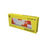 Клавиатура Hator Rockfall 2 Mecha TKL Orange White (HTK-521)