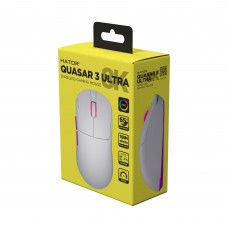 Мышь Wireless Hator Quasar 3 Ultra 8K White (HTM771)