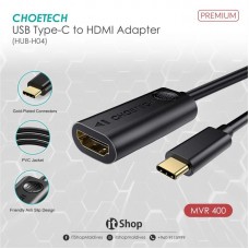 Адаптер Choetech HDMI-Type-C (M/F) 4K 30Hz Black (HUB-H04)