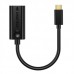 Адаптер Choetech HDMI-Type-C (M/F) 4K 30Hz Black (HUB-H04)
