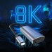 Адаптер Choetech HDMI-Type-C (M/F) 8K 60Hz Silver (HUB-H16)