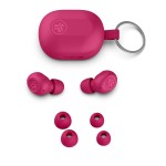 Наушники гарнитура вакуумные Bluetooth JLab JBuds Mini Pink (IEUEBJBMINIRPNK124)