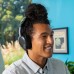Наушники гарнитура накладные Bluetooth JLab JBuds Work Black (IEUHBJBUDSWORKRBLK4)
