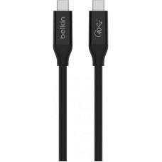 Кабель Belkin Type-C-Type-C 40Gbps 100W 0.8м Black (INZ001BT0.8MBK)