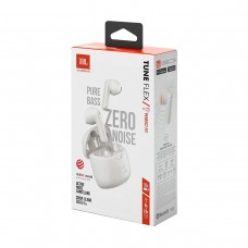 Наушники гарнитура вкладыши JBL Tune 225TWS Bluetooth White (JBLT225TWSWHTAM)