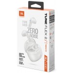 Наушники гарнитура вкладыши Bluetooth JBL Tune Flex 2 White (JBLTFLEX2WHT)