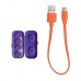 Наушники вкладыши Bluetooth JBL Tune Flex Ghost Edition Purple (JBLTFLEXGPUR)