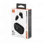 Наушники гарнитура вакуумные Bluetooth JBL Wave Buds 2 Black (JBLWBUDS2BLK)