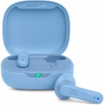 Наушники гарнитура вкладыши Bluetooth 5.2 JBL Wave Flex Blue (JBLWFLEXBLU)