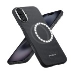 Чехол накладка Pitaka Carbon Ultra-Slim для Apple iPhone 16 Black/Grey Twill (KI1601A)