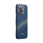 Чехол накладка Pitaka Carbon Tactile Woven для Apple iPhone 16 Pro Max StarPeak Milky Way (KI1602PMYG)