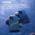 Чехол накладка Pitaka Carbon Tactile Woven для Apple iPhone 16 Pro Max StarPeak Milky Way (KI1602PMYG)