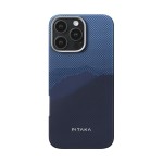 Чехол накладка Pitaka Carbon Tactile Woven для Apple iPhone 16 Pro Max StarPeak Over the Horizon (KI1602POTH)