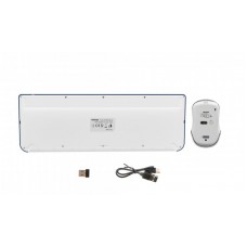 Комплект клавиатура + мышь Wireless Maxxter KMS-WCM-01BL-UA Dark Blue