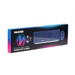 Комплект клавиатура + мышь Wireless Maxxter KMS-WCM-01BL-UA Dark Blue Комплект клавиатура + мышь Wireless Maxxter KMS-WCM-01BL-UA Dark Blue