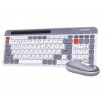 Комплект клавиатура + мышь Wireless Maxxter KMS-WCM-03G-UA