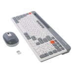 Комплект клавиатура + мышь Wireless Maxxter KMS-WCM-03G-UA