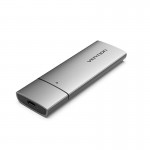 Внешний карман Vention для M.2 NGFF SSD USB 3.0 Silver (KPEH0)
