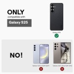 Чехол накладка Pitaka Carbon Ultra-Slim для Samsung S 2025 Black/Grey Twill (KS2501)