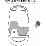 Мышь Wireless OfficePro M183 Black