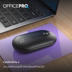 Мышь Wireless OfficePro M185B Silent Click Black