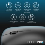 Мышь Wireless OfficePro M225B Silent Click Black
