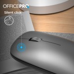 Мышь Wireless OfficePro M225G Silent Click Gray