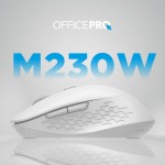 Мышь Wireless OfficePro M230W White
