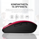 Мышь Wireless OfficePro M267R Red