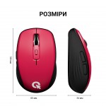 Мышь Wireless OfficePro M267R Red