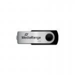 Флешка USB USB2.0 32GB MediaRange Black/Silver (MR911)