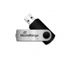 Флешка USB USB2.0 32GB MediaRange Black/Silver (MR911)