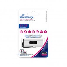 Флешка USB USB3.0 32GB MediaRange Black/Silver (MR916)