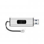 Флешка USB USB3.0 64GB MediaRange Black/Silver (MR917)