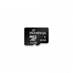 Карта памяти MicroSDHC 64GB Class 10 MediaRange R60/W15MB/s + SD-adapter (MR955)