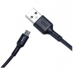 Кабель XO NB112 USB-MicroUSB (M/M) 1m Black (NB112-M-BK)