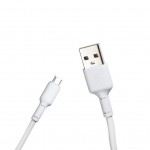 Кабель XO NB112 USB-MicroUSB (M/M) 1m White (NB112-M-WH)