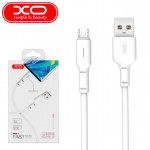 Кабель XO NB112 USB-MicroUSB (M/M) 1m White (NB112-M-WH)