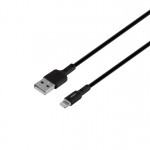 Кабель XO NB112 USB-Lightning (M/M) 1m Black (NB112-i-BK)