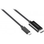 Кабель Insignia Type-C-HDMI (M/M) 1.8m Black (NS-PCKCH6-C) Кабель Insignia Type-C-HDMI (M/M) 1.8m Black (NS-PCKCH6-C)
