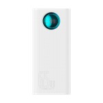 УМБ Baseus Amblight Digital Display 26800mAh PD 65W 4USB 2Type-C 3A White (P10022402223-00)