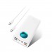 УМБ Baseus Amblight Digital Display 26800mAh PD 65W 4USB 2Type-C 3A White (P10022402223-00)