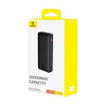 УМБ Baseus Airpow 20000mAh QC+PD 20W PD 1USB 1Type-C 3A Black (P10022804113-00) УМБ Baseus Airpow 20000mAh QC+PD 20W PD 1USB 1Type-C 3A Black (P10022804113-00)