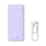 УМБ Baseus Airpow 20000mAh QC+PD 20W PD 1USB 1Type-C 3A Purple (P10022804513-00) УМБ Baseus Airpow 20000mAh QC+PD 20W PD 1USB 1Type-C 3A Purple (P10022804513-00)