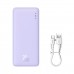 УМБ Baseus Airpow 20000mAh QC+PD 20W PD 1USB 1Type-C 3A Purple (P10022804513-00)