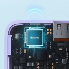 УМБ Baseus Airpow 20000mAh QC+PD 20W PD 1USB 1Type-C 3A Purple (P10022804513-00)