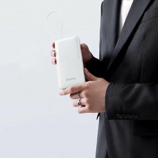 УМБ Baseus Bipow 2 20000mAh QC+PD 20W 1USB 1Type-C 2.4A White (P10077101213-01)