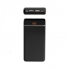 УМБ SkyDolphin SP28 PD+QC30 10000mAh 2USB 1Type-C 3A Black (PB-000090)